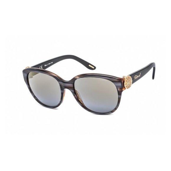 Chopard Cat Eye Style Brown Tinted Lens. main image 3